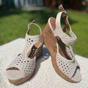 Jellypop Never Worn Ingenue Wedge Sandals